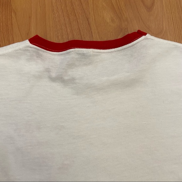 Vintage Champion Men’s Marines 1st FSSG 100 Mile Club Ringer T-Shirt Medium - Picture 5 of 6